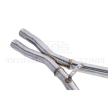 1997-04 Chevrolet Corvette C5 | T-304 Stainless Steel 2.5" X Mid Pipe Exhaust image 14