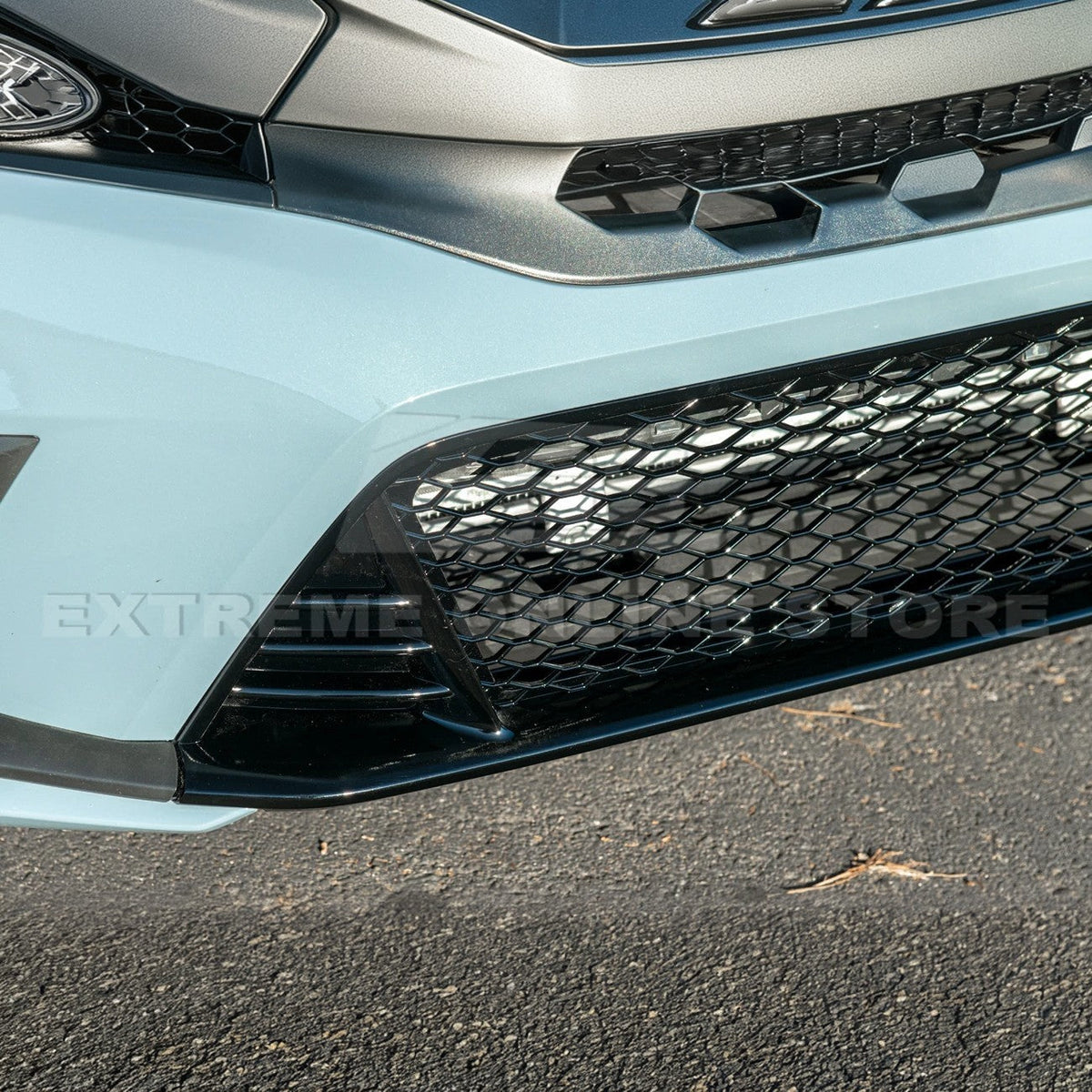 2022-Up Honda Civic Type-R Front Bumper Lower Grille Cover image 6
