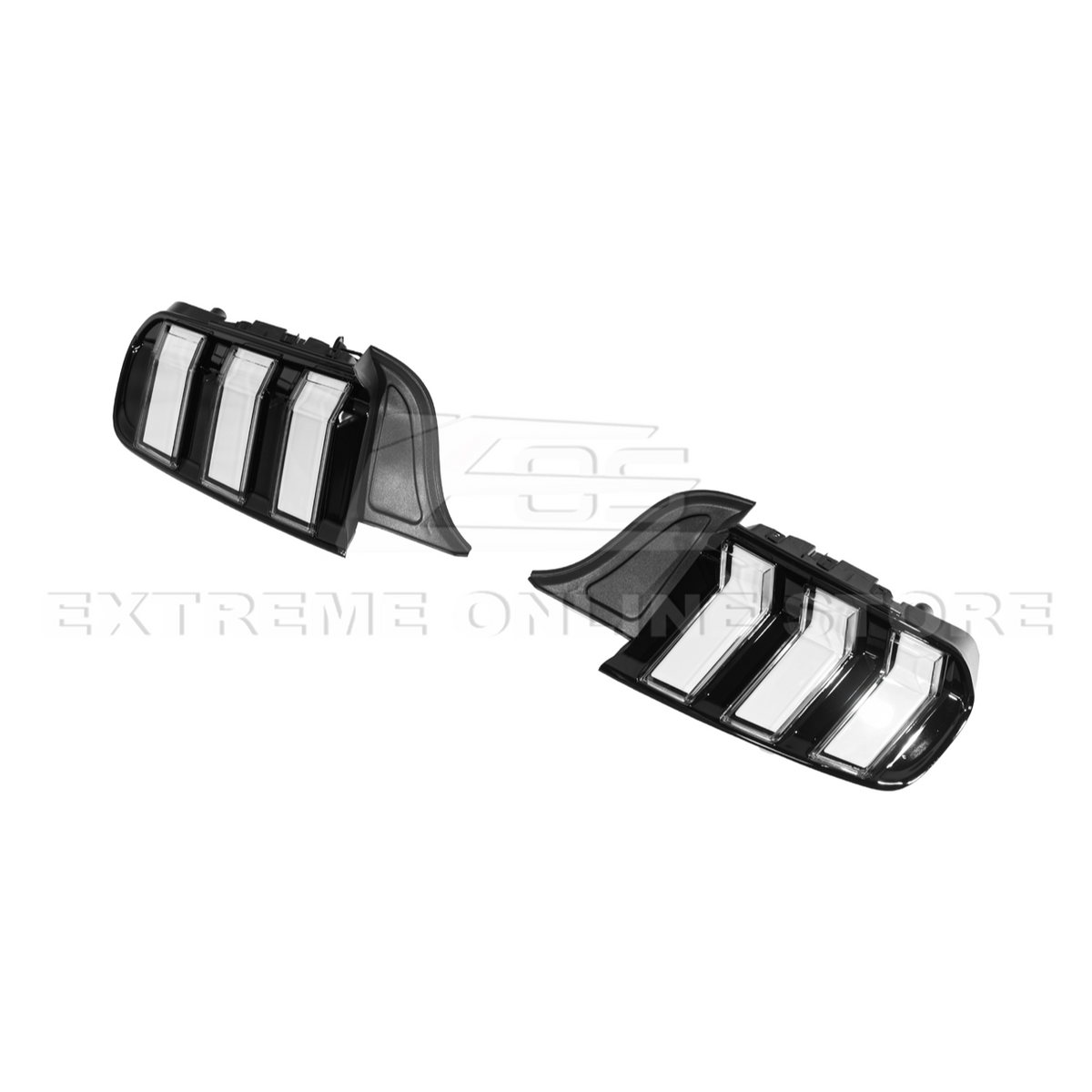 2015-23 Ford Mustang EURO RGB Sequential Signal LED XB Clear Rear Taillight image 16