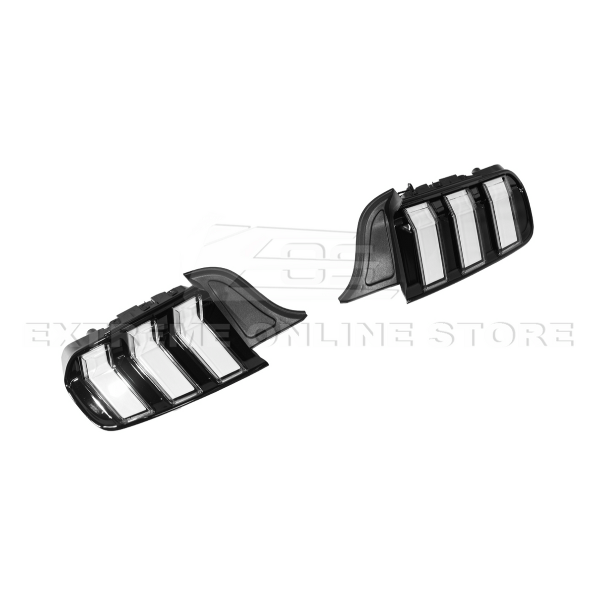 2015-23 Ford Mustang EURO RGB Sequential Signal LED XB Clear Rear Taillight image 17