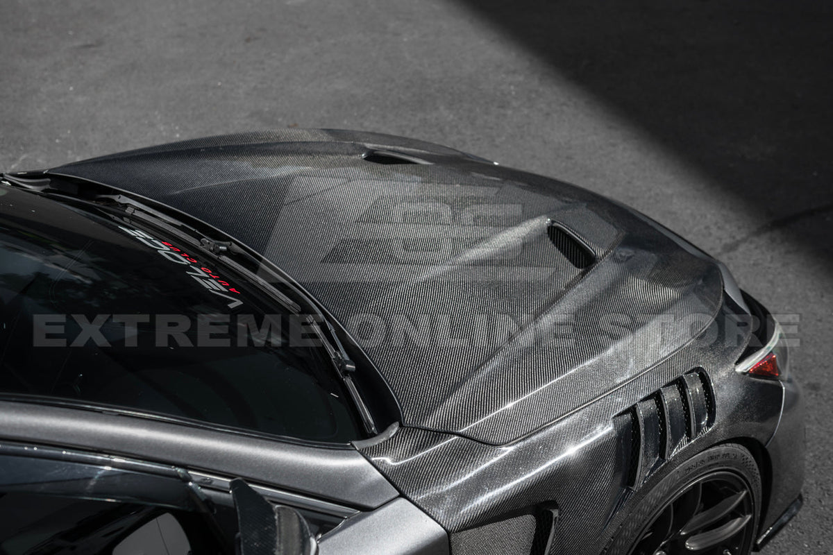 2014-Up Infiniti Q50 Front Vented Hood image 5