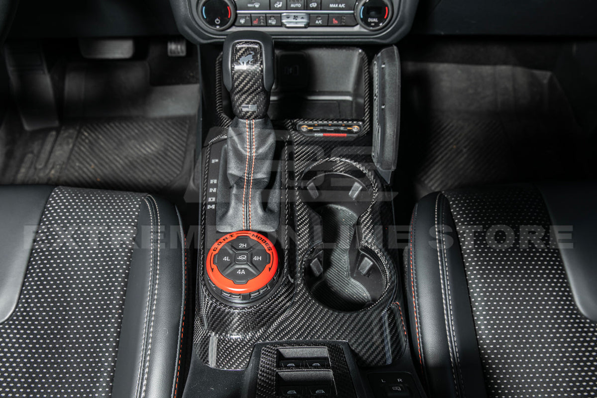 2021-Up Ford Bronco Gear Shift Panel Trim Cover image 5