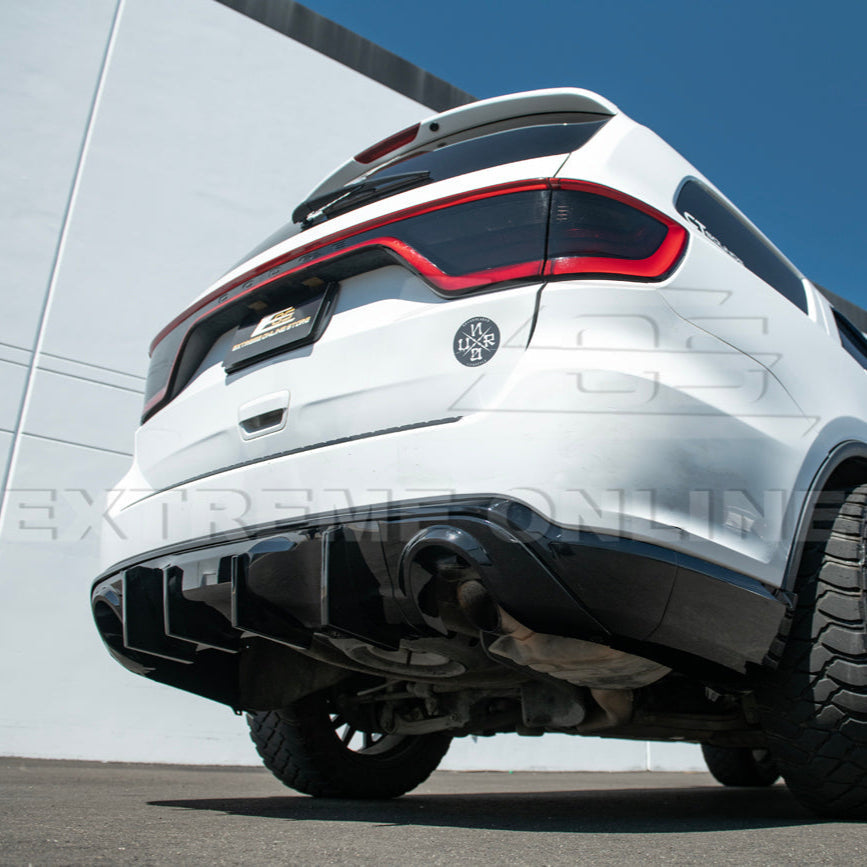 2014-Up Dodge Durango Track Package Rear Dual Tips Diffuser image 19