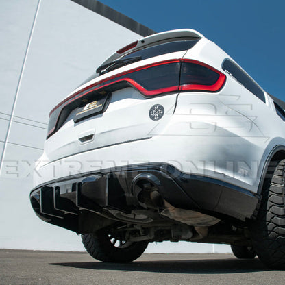 2014-Up Dodge Durango Track Package Rear Dual Tips Diffuser image 19