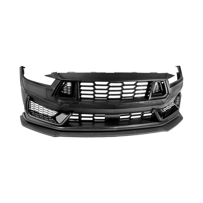 2024-Up Mustang | Dark Horse Style Front Bumper Cover Lip w/ LED Side Grille image 26