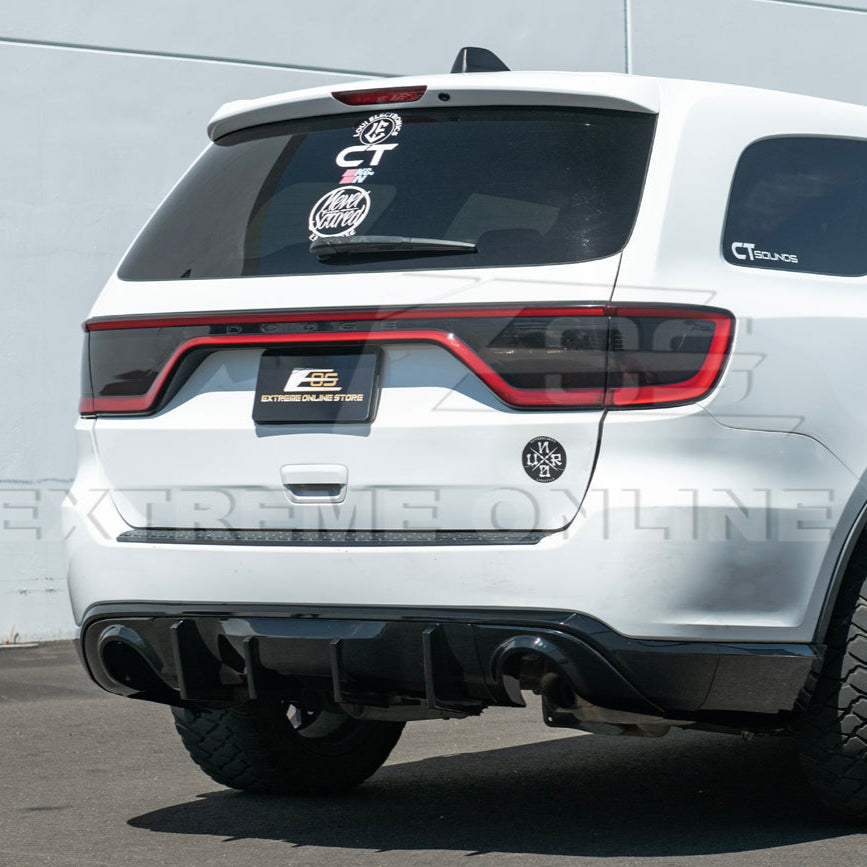 2014-Up Dodge Durango Track Package Rear Dual Tips Diffuser image 18