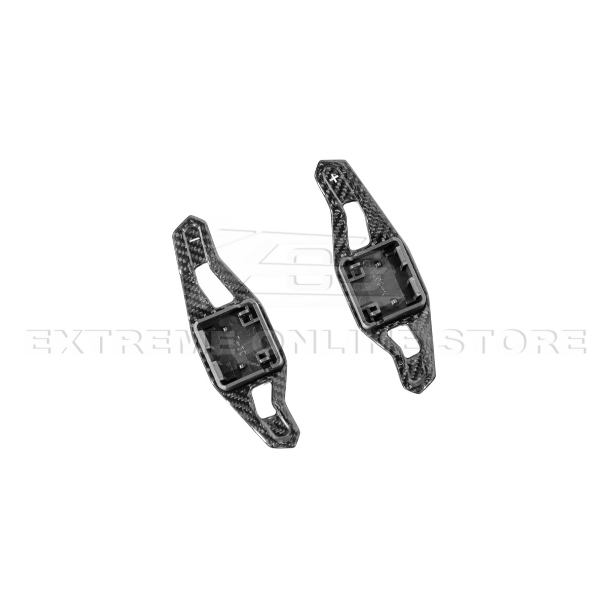 Corvette C8 Lamborghini Style CARBON FIBER Steering Wheel Paddle Shifter image 3
