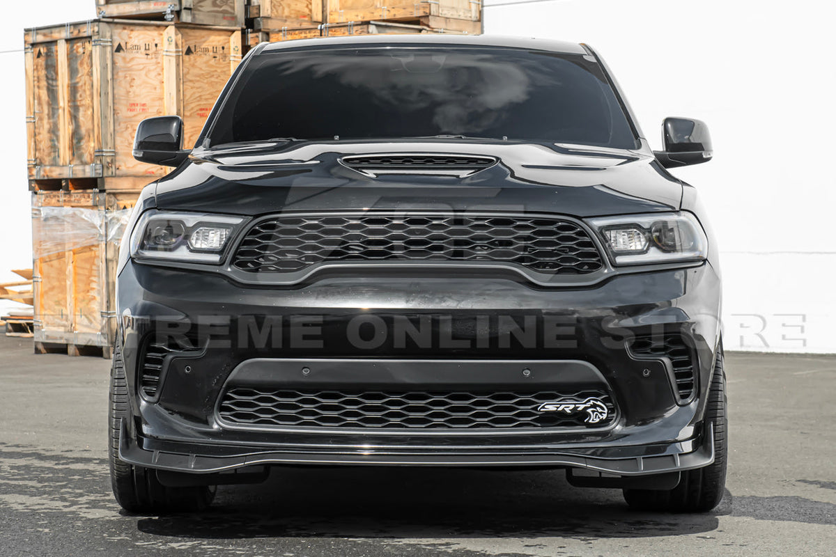 2021-Up Dodge Durango SRT Hellcat Front Splitter image 3