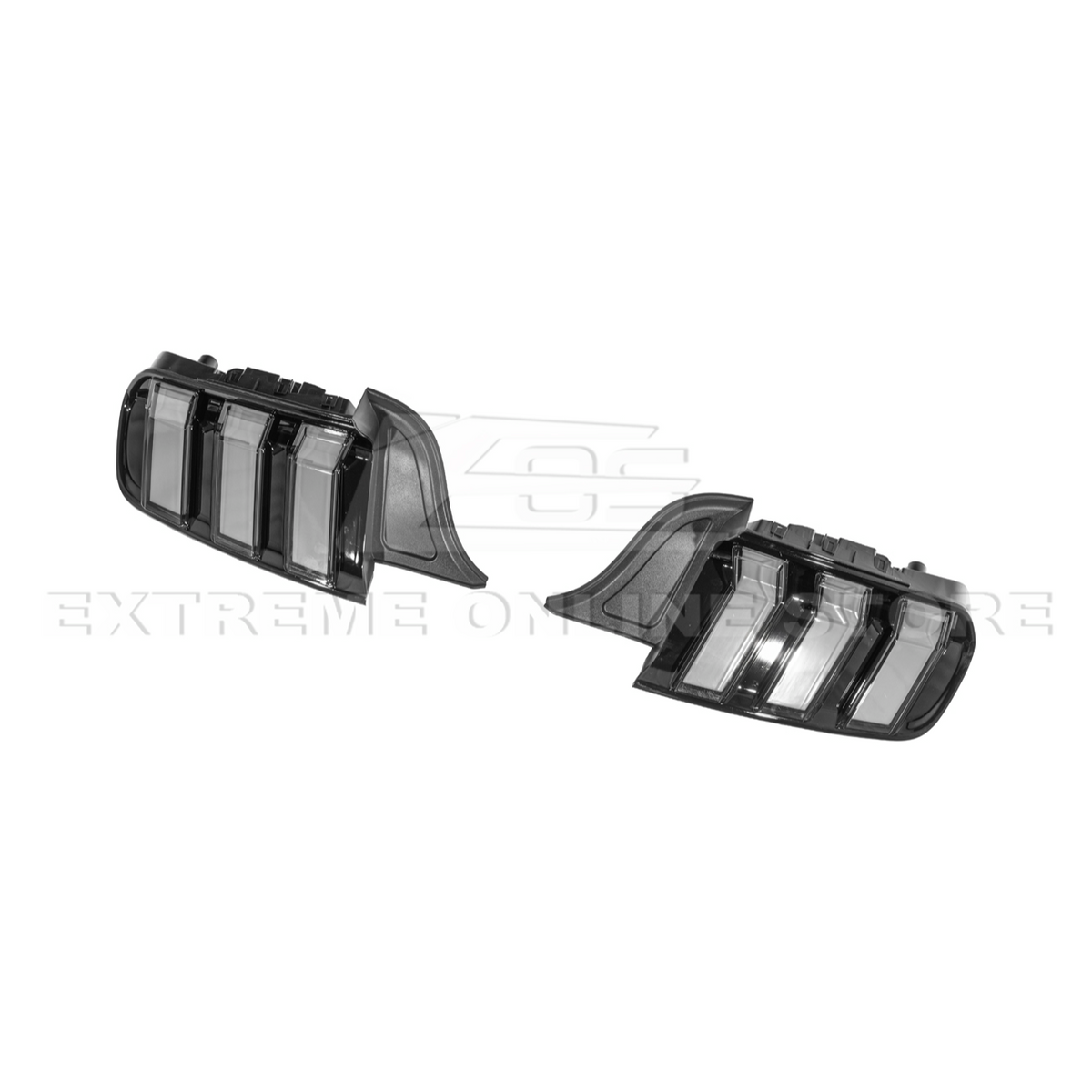 2015-23 Ford Mustang EURO RGB Sequential Signal LED XB Clear Rear Taillight image 35