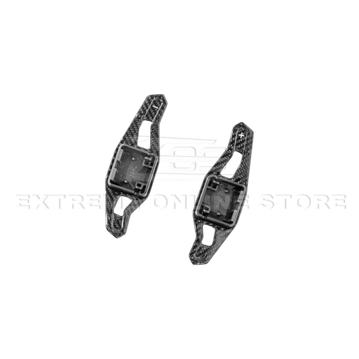 Corvette C8 Lamborghini Style CARBON FIBER Steering Wheel Paddle Shifter image 9