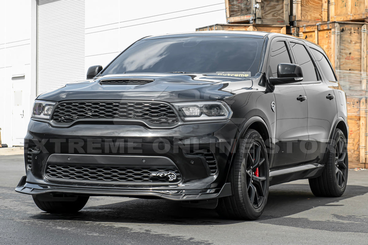 2021-Up Dodge Durango SRT Hellcat Front Splitter image 6