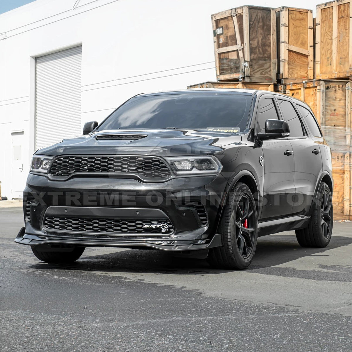 2011-Up Dodge Durango SRT Hellcat Front Air Vented Hood Cover image 3