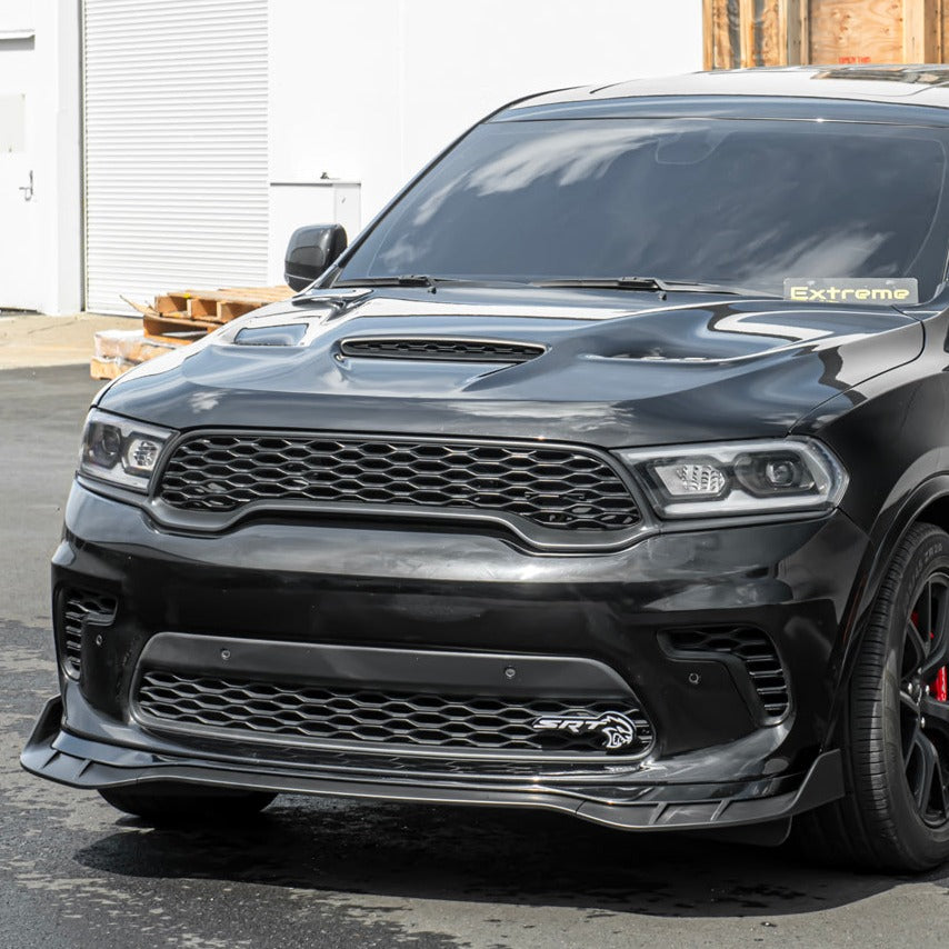 2021-Up Dodge Durango SRT Hellcat Front Splitter image 2