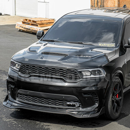 2011-Up Dodge Durango SRT Hellcat Front Air Vented Hood Cover image 4