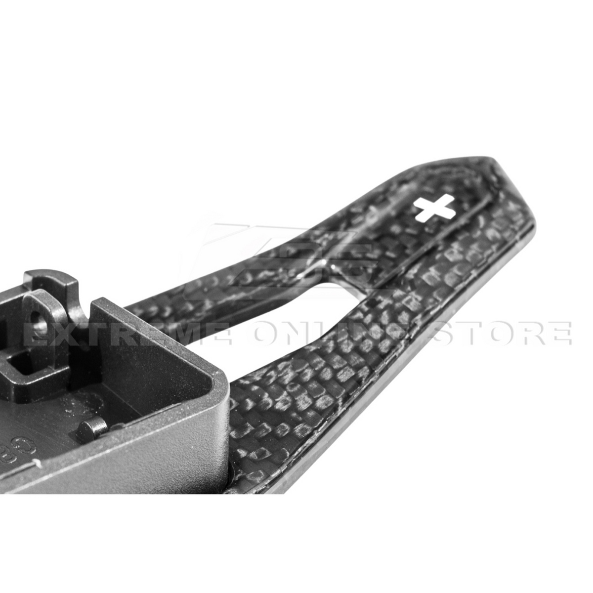 Corvette C8 Lamborghini Style CARBON FIBER Steering Wheel Paddle Shifter image 13