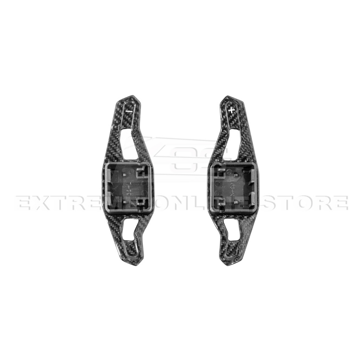 Corvette C8 Lamborghini Style CARBON FIBER Steering Wheel Paddle Shifter image 5