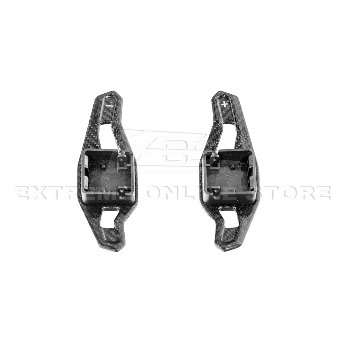 Corvette C8 Lamborghini Style CARBON FIBER Steering Wheel Paddle Shifter image 6