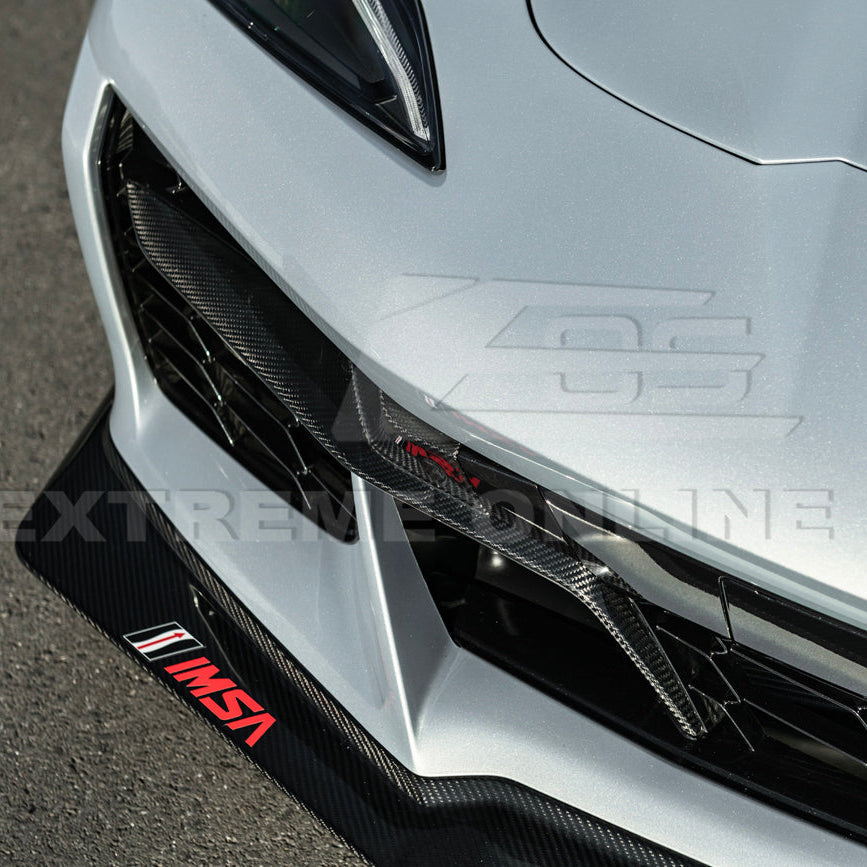 Chevrolet Corvette C8 Z06 DRY CARBON FIBER Front Grille Insert image 24