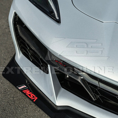 Chevrolet Corvette C8 Z06 DRY CARBON FIBER Front Grille Insert image 24