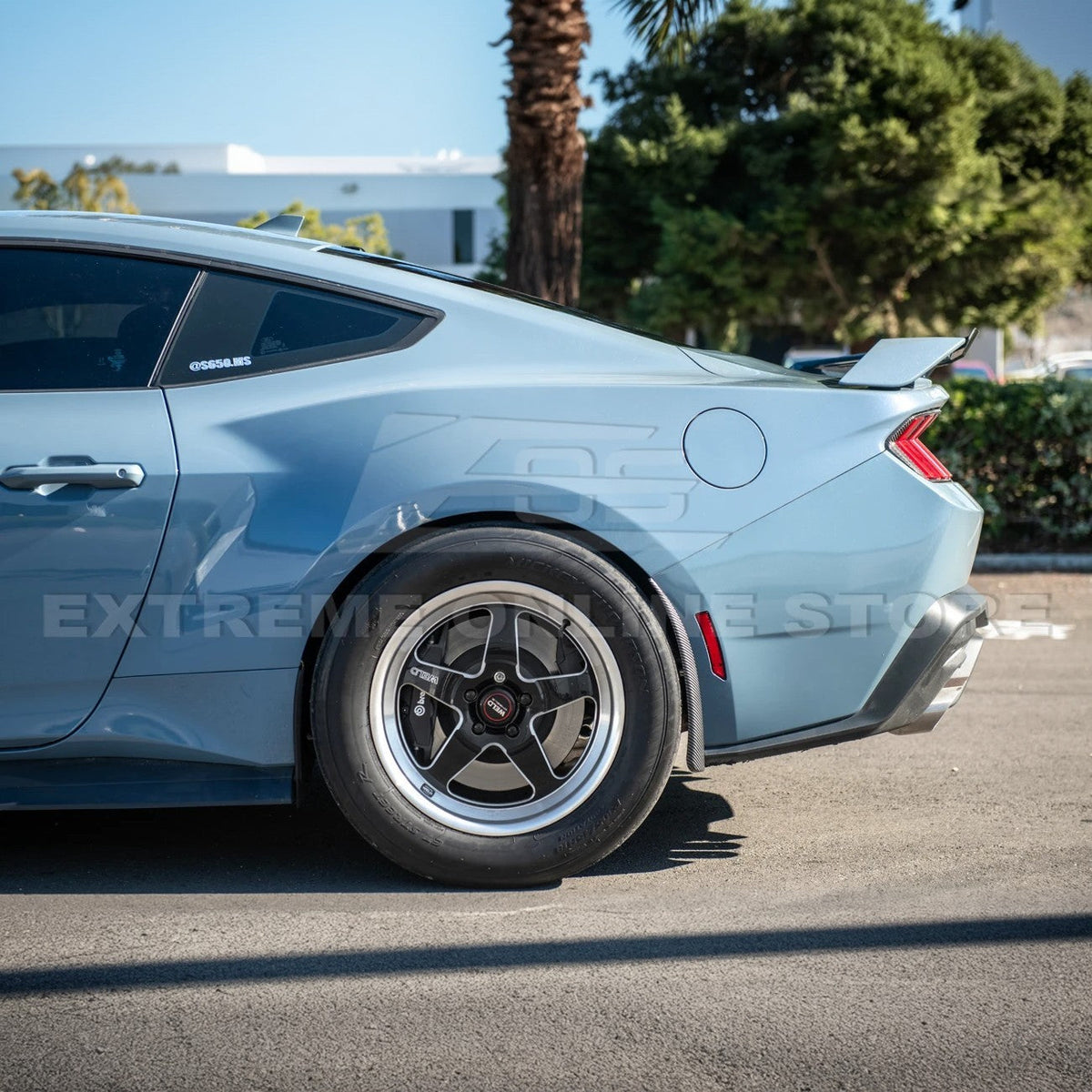 2024+ Ford Mustang Dry Carbon Fiber Mud Flap image 110