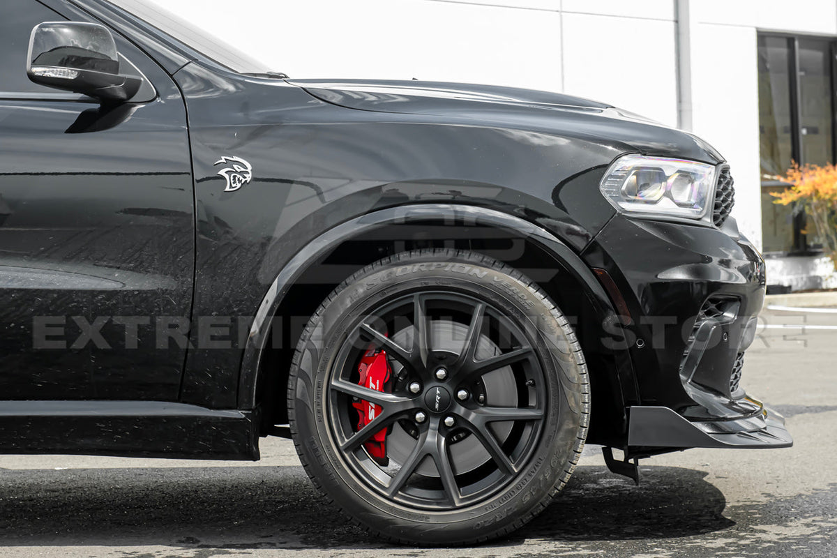 2021-Up Dodge Durango SRT Hellcat Front Splitter image 4