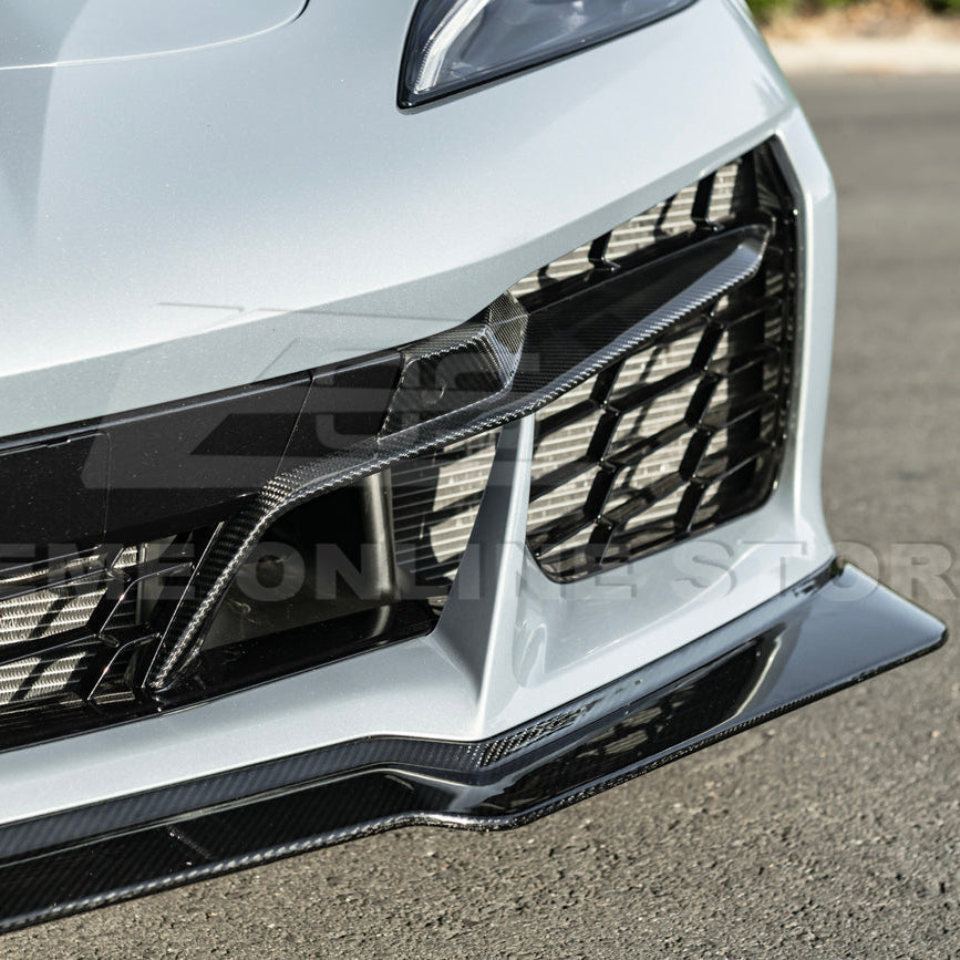 Chevrolet Corvette C8 Z06 DRY CARBON FIBER Front Grille Insert image 26