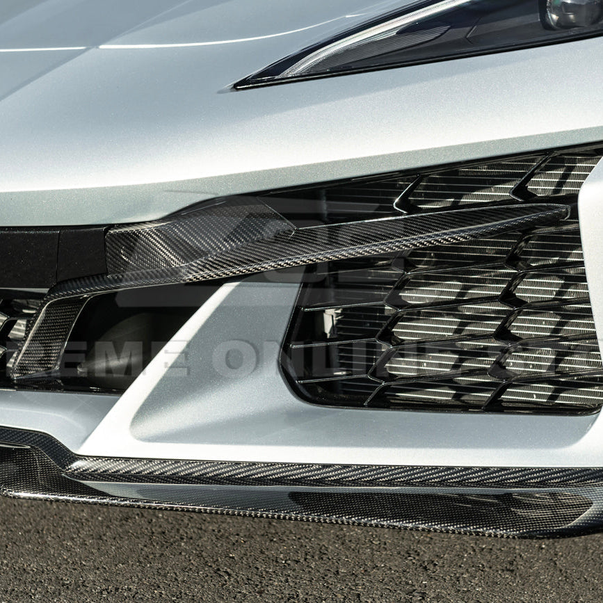 Chevrolet Corvette C8 Z06 DRY CARBON FIBER Front Grille Insert image 27