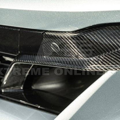 Chevrolet Corvette C8 Z06 DRY CARBON FIBER Front Grille Insert image 28