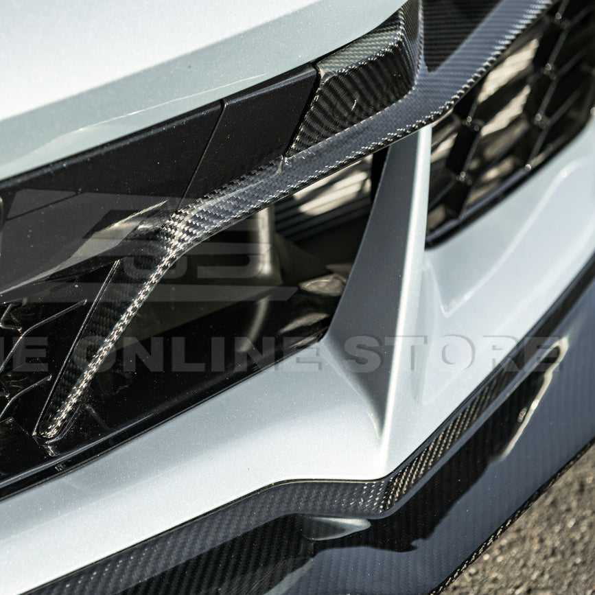 Chevrolet Corvette C8 Z06 DRY CARBON FIBER Front Grille Insert image 30