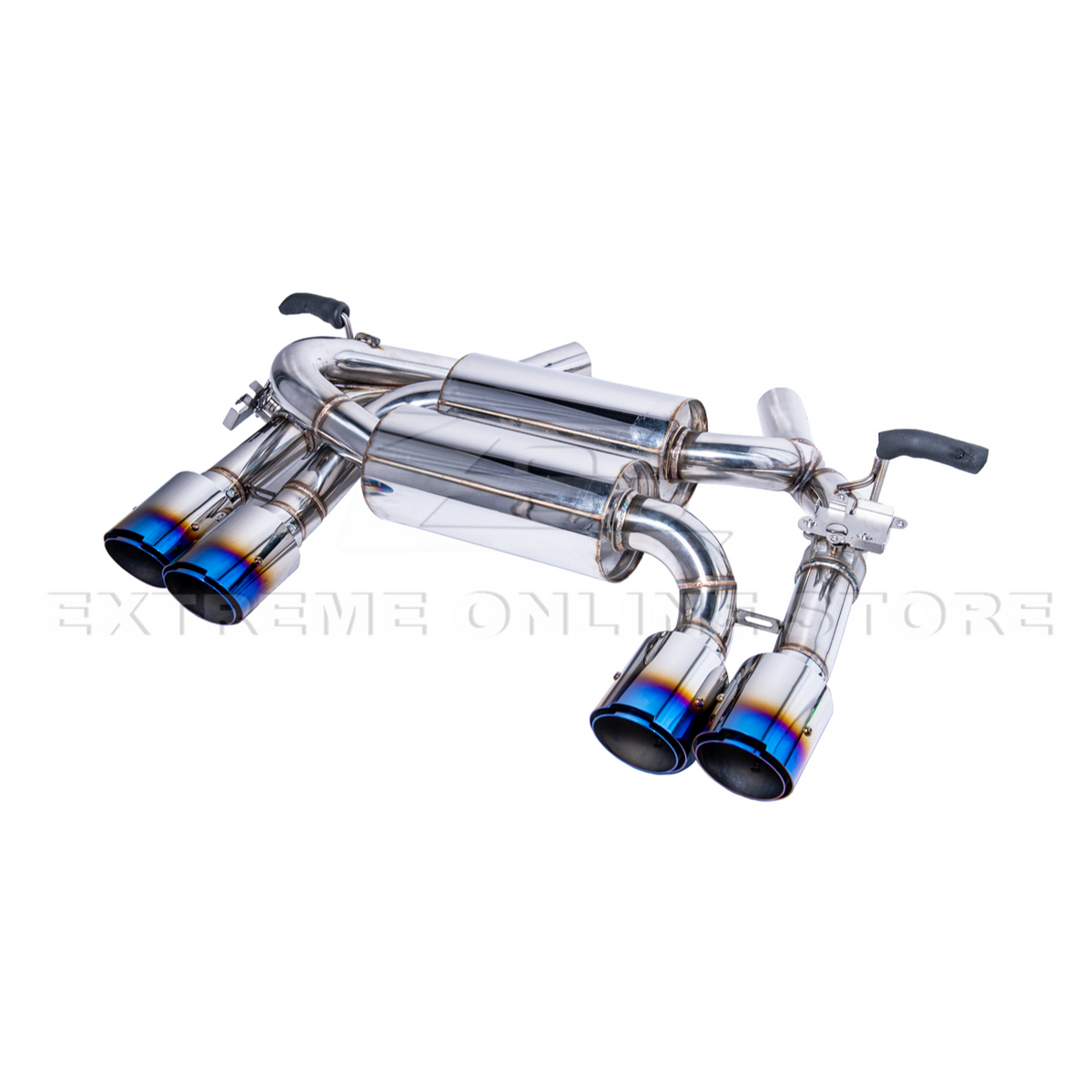 2015-20 BMW F80 M3 F82 M4 | 2.5 Piping w/ 3.5 Quad Tips Axle Back Exhaust image 31