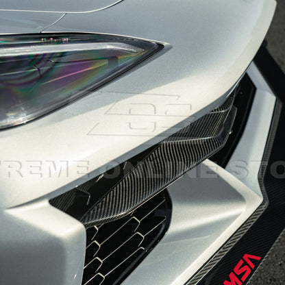 Chevrolet Corvette C8 Z06 DRY CARBON FIBER Front Grille Insert image 31