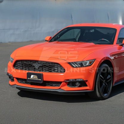 2015-17 Ford Mustang DRY CARBON FIBER Front Bumper Fog Light Eyebrow Trim Pair image 4