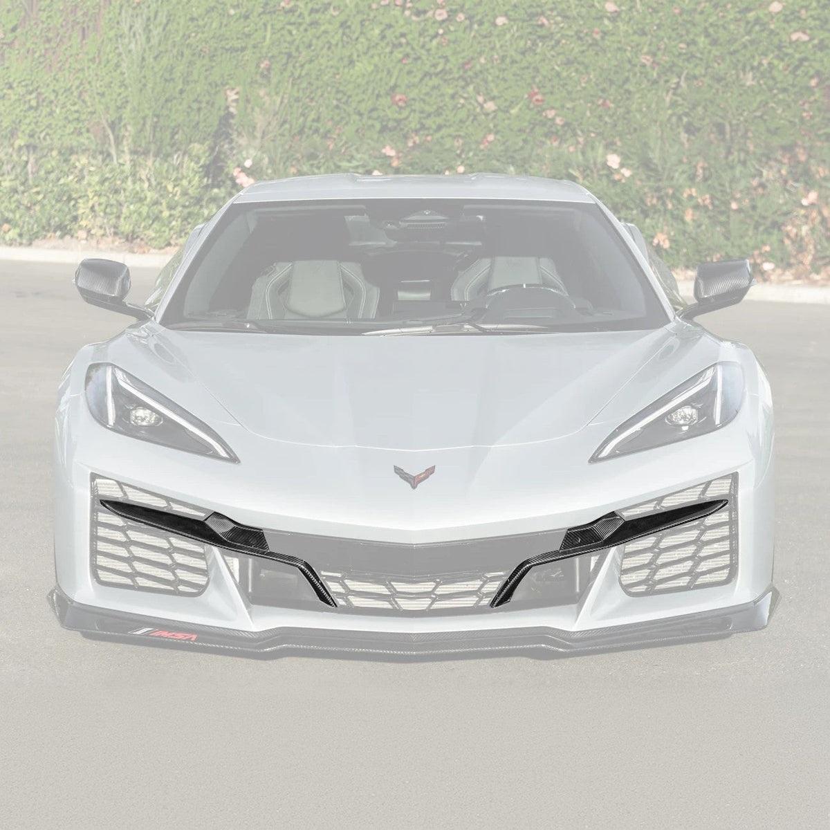 Chevrolet Corvette C8 Z06 DRY CARBON FIBER Front Grille Insert image 17
