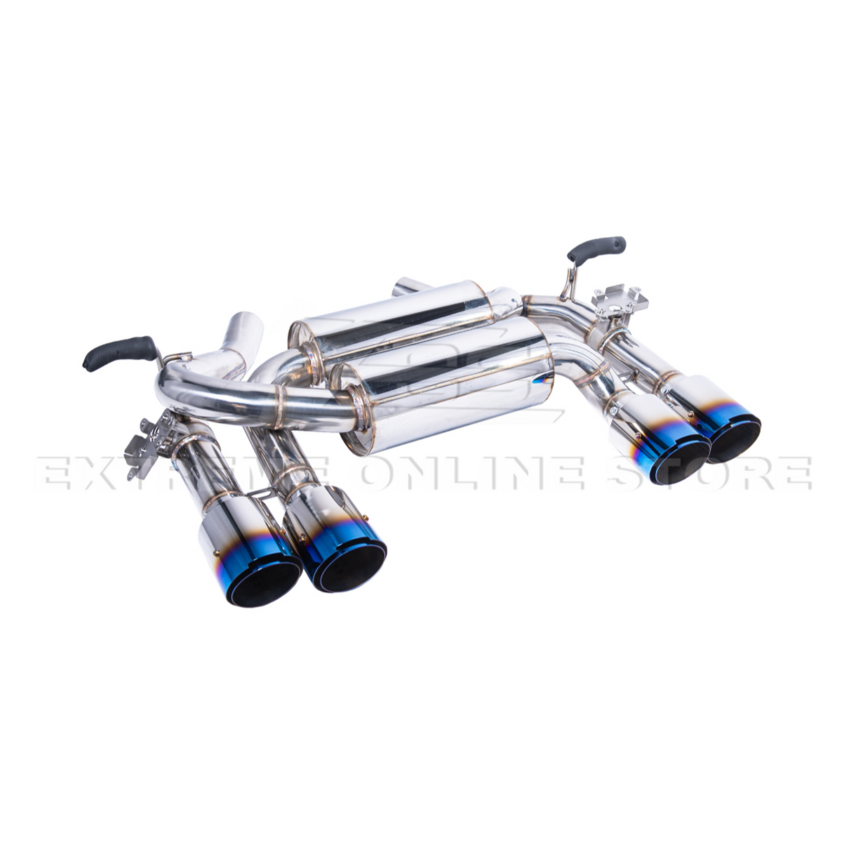 2015-20 BMW F80 M3 F82 M4 | 2.5 Piping w/ 3.5 Quad Tips Axle Back Exhaust image 35