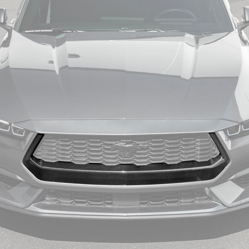 2024-Up Ford Mustang Center Grille Lower Trim Frame image 2