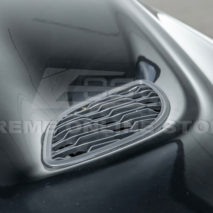 2011-Up Dodge Durango SRT Hellcat Front Air Vented Hood Cover image 13