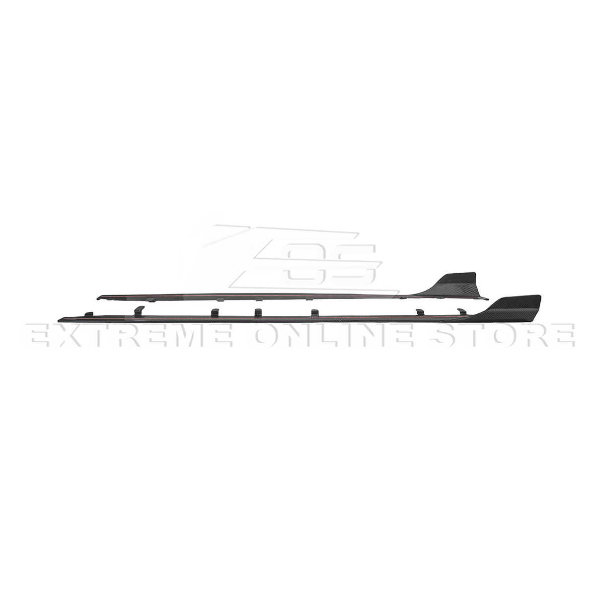 2023-Up BMW G87 M2 | TR Style Dry CARBON FIBER Side Skirts Rocker Panel Extension image 14