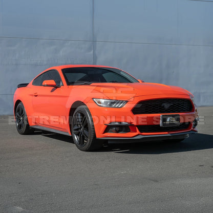 2015-17 Ford Mustang DRY CARBON FIBER Front Bumper Fog Light Eyebrow Trim Pair image 7
