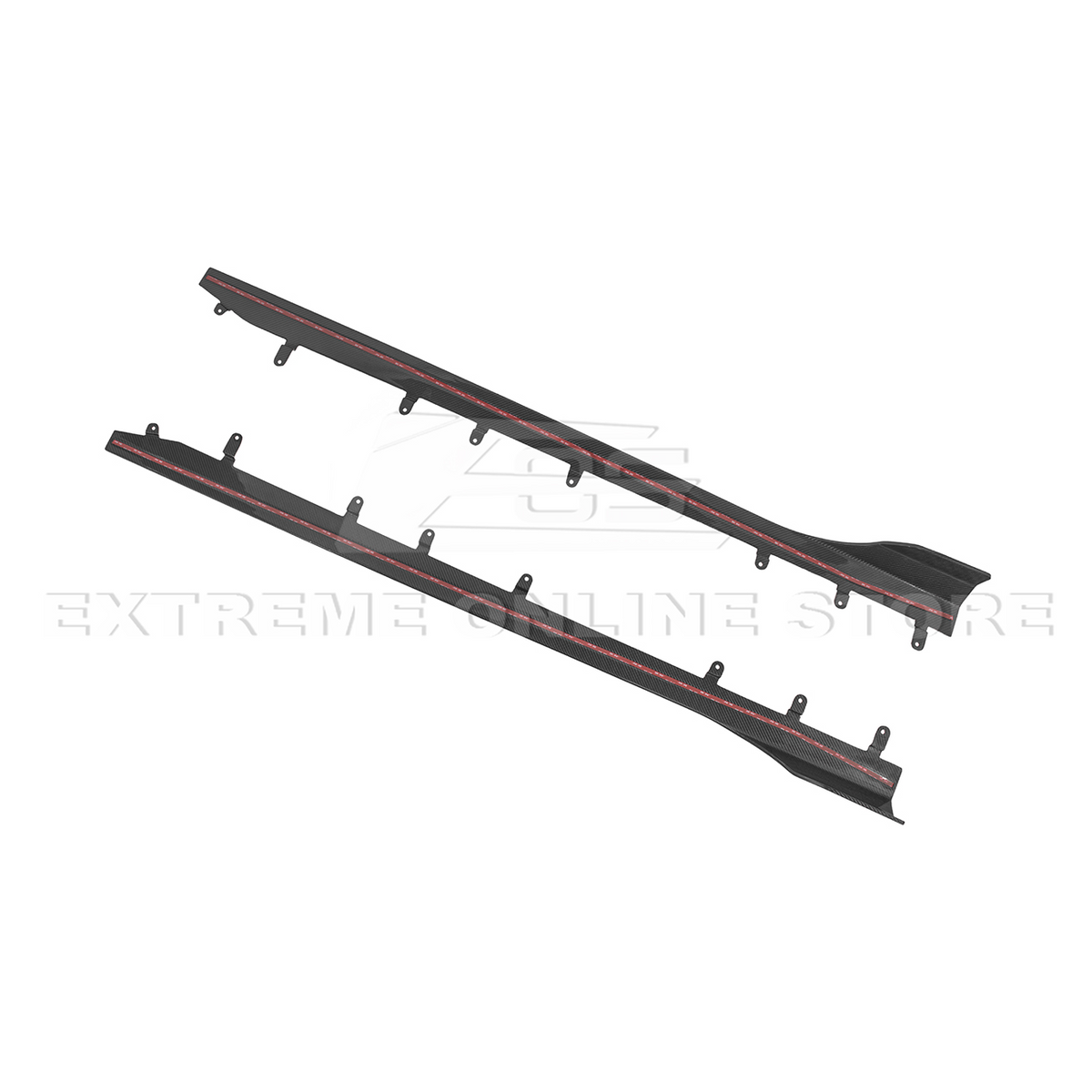 2023-Up BMW G87 M2 | TR Style Dry CARBON FIBER Side Skirts Rocker Panel Extension image 16
