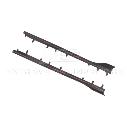 2023-Up BMW G87 M2 | TR Style Dry CARBON FIBER Side Skirts Rocker Panel Extension image 16