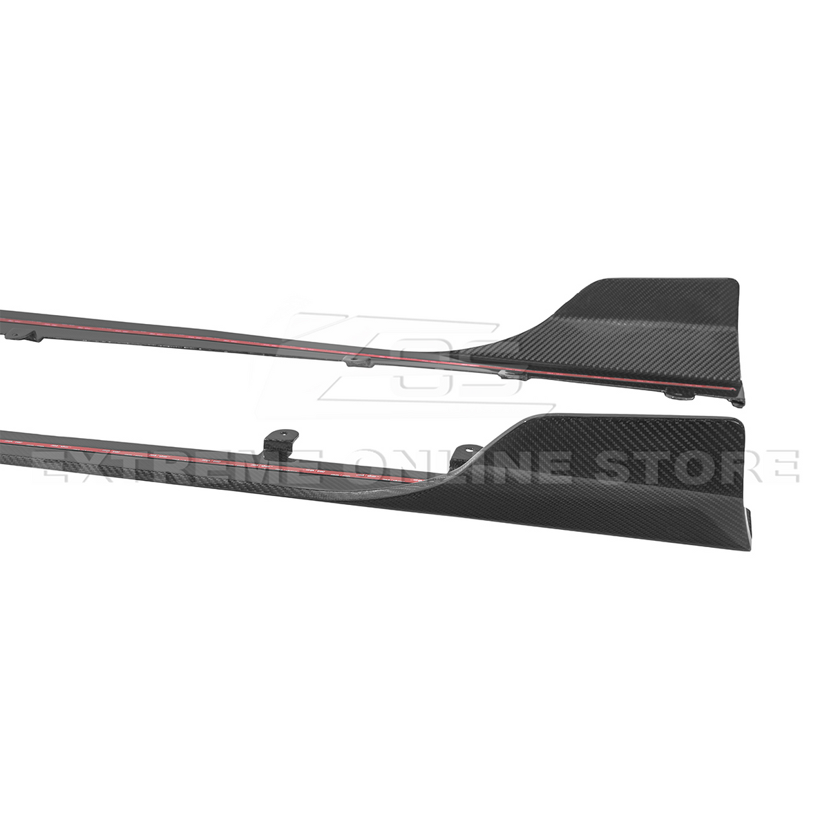 2023-Up BMW G87 M2 | TR Style Dry CARBON FIBER Side Skirts Rocker Panel Extension image 19