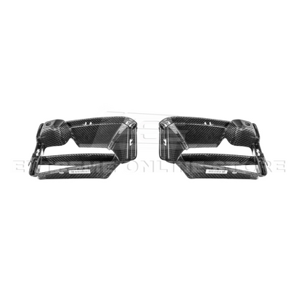 2023-Up BMW G87 M2 Factory Style DRY Carbon Fiber Front Side Duct Vents image 17
