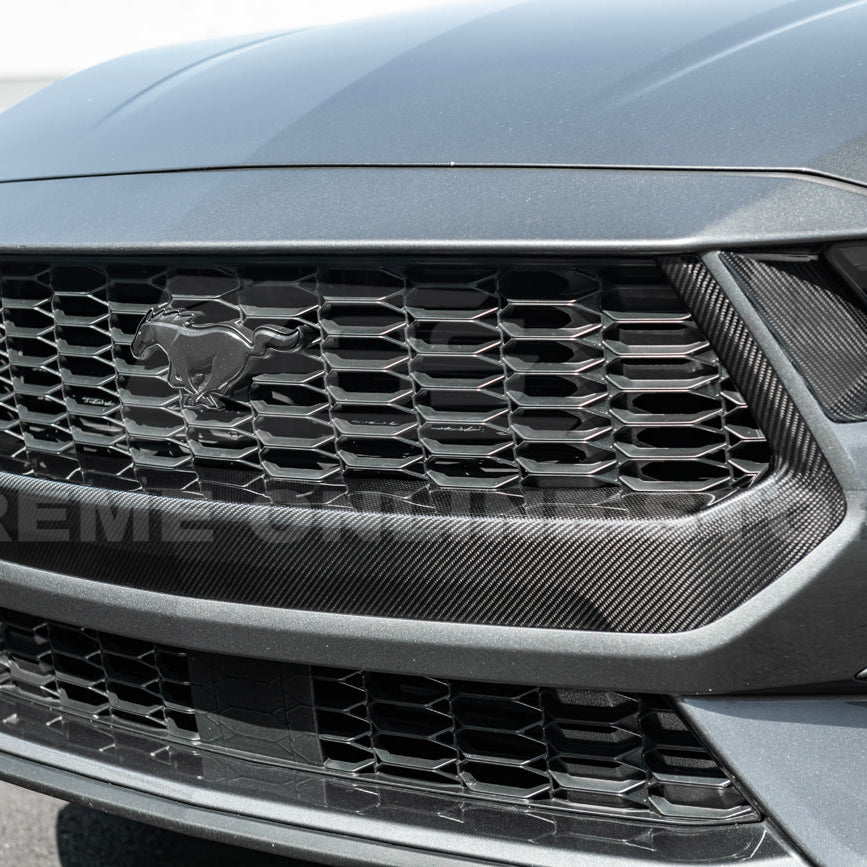 2024-Up Ford Mustang Center Grille Lower Trim Frame image 11