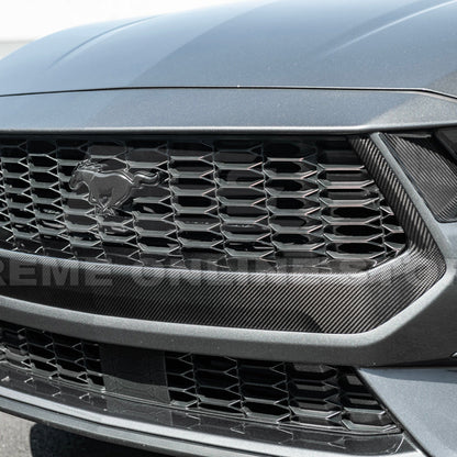 2024-Up Ford Mustang Center Grille Lower Trim Frame image 11