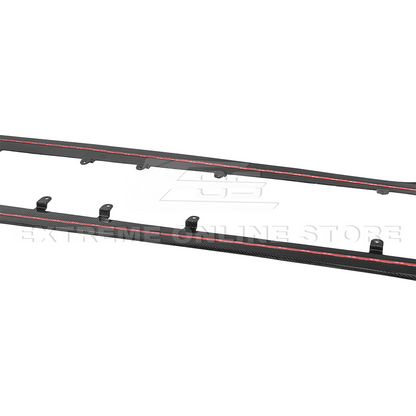 2023-Up BMW G87 M2 | TR Style Dry CARBON FIBER Side Skirts Rocker Panel Extension image 18