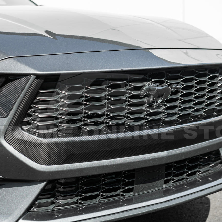 2024-Up Ford Mustang Center Grille Lower Trim Frame image 10
