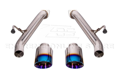 2023-Present Nissan 400Z RZ34 Stainless Steel Muffler Delete Axle Back Dual Tips Exhaust image 15