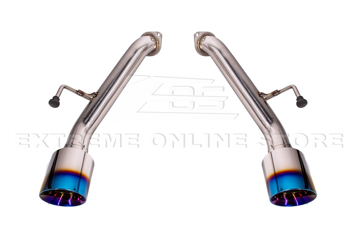2023-Present Nissan 400Z RZ34 Stainless Steel Muffler Delete Axle Back Dual Tips Exhaust image 13