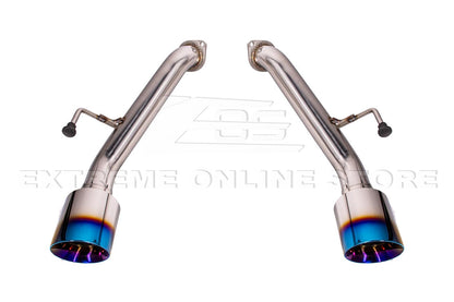 2023-Present Nissan 400Z RZ34 Stainless Steel Muffler Delete Axle Back Dual Tips Exhaust image 13