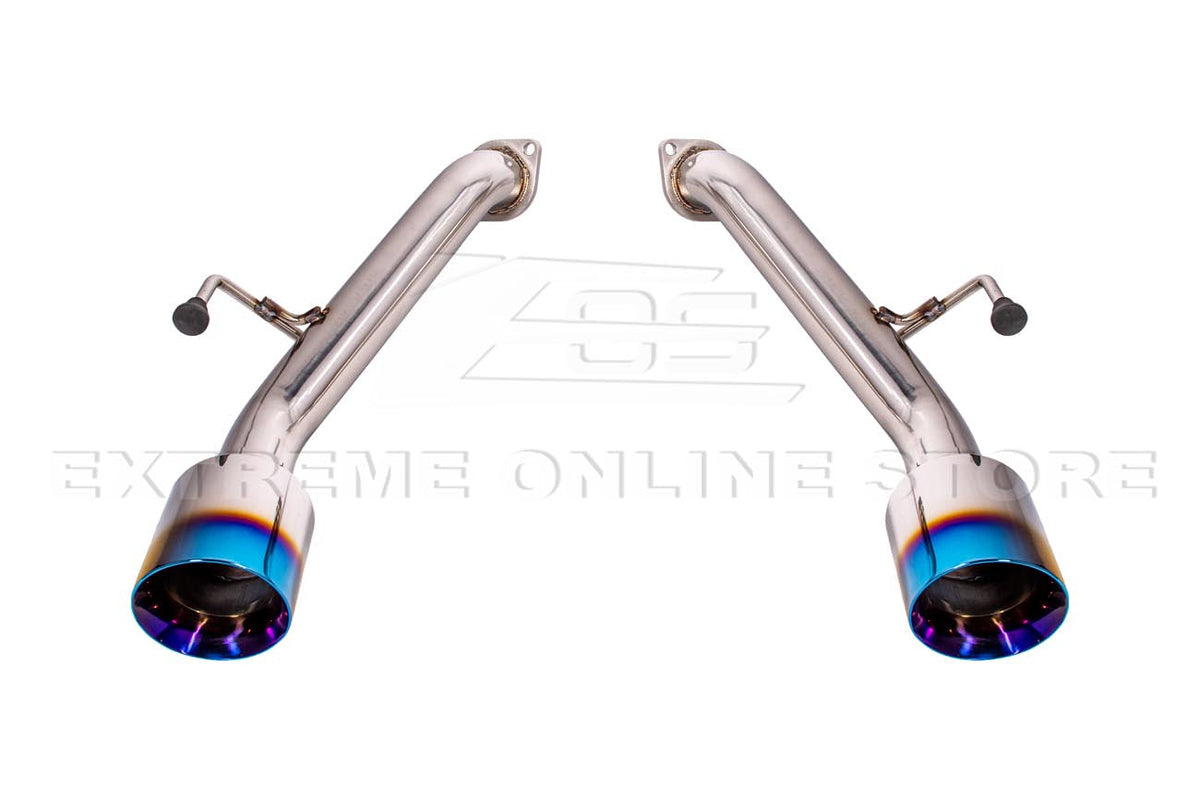 2023-Present Nissan 400Z RZ34 Stainless Steel Muffler Delete Axle Back Dual Tips Exhaust image 14